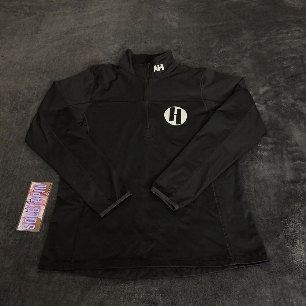 Helly Hansen x Heavenly Ski Resort Women's Quarter Zip Black Long Sleeve Large